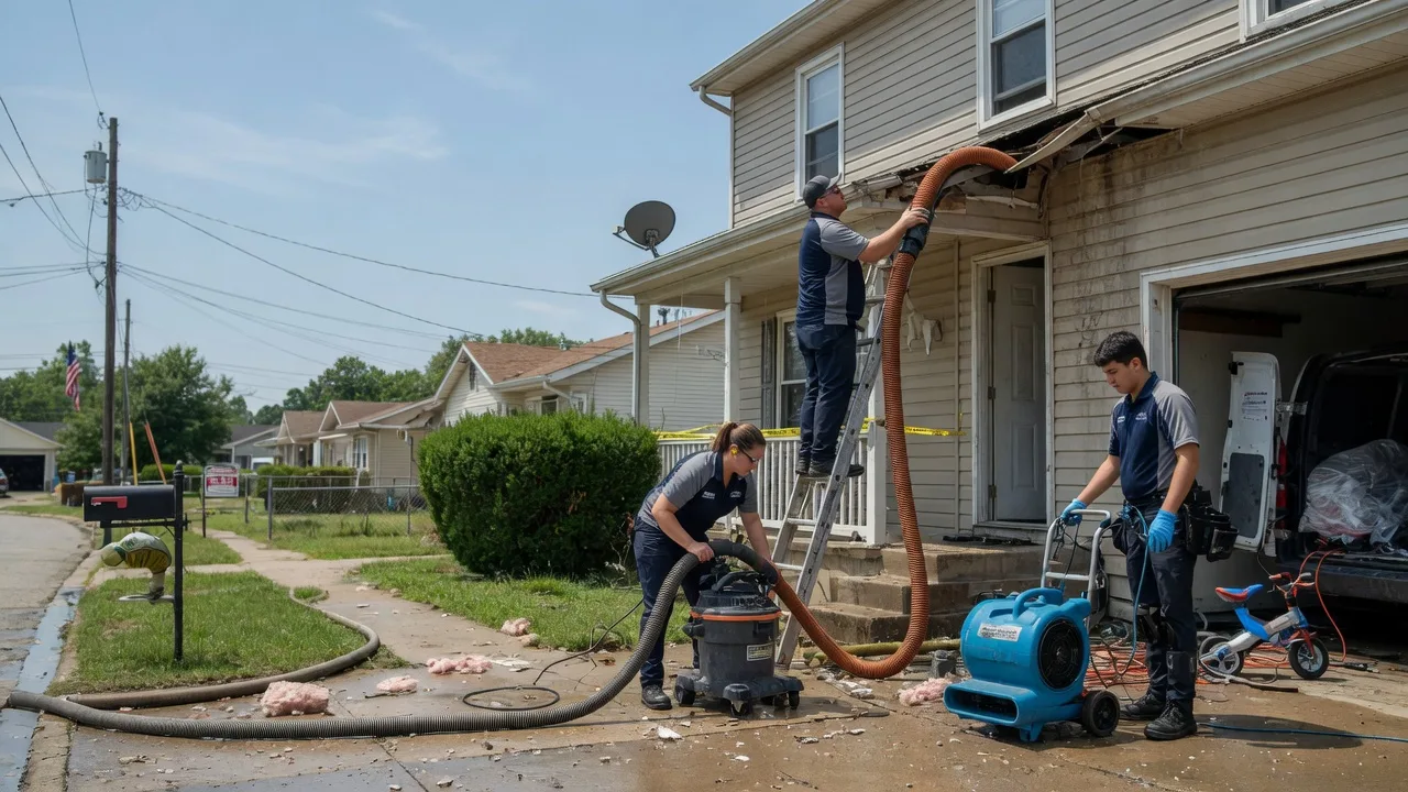 Water Damage Restoration in Bridgeport, OH near me